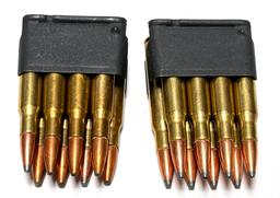 64rds. of Various Pointed SP Ammunition in Enblock Clips