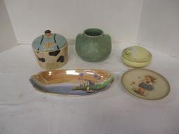 Pottery and Porcelain Lot - Stafford, Noritake, Hummel, etc.