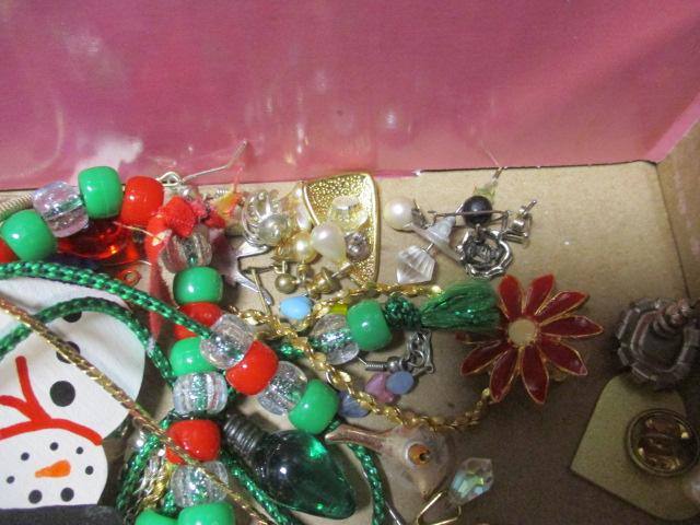 Costume Jewelry-Necklaces, Earrings, Brooches, etc.