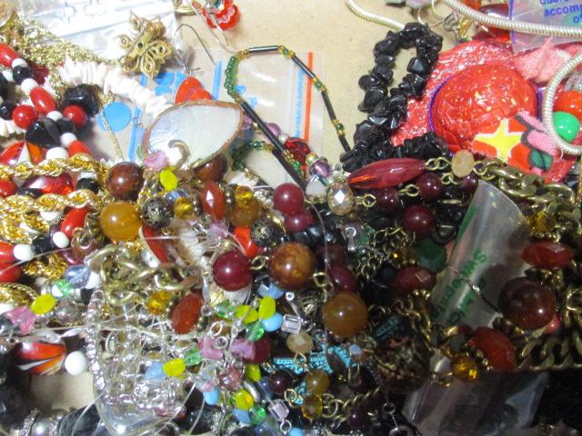 Costume Jewelry-Necklaces, Earrings, Brooches, etc.