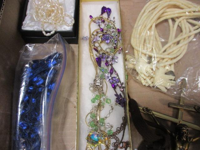 Jewelry-Some Sterling, Crucifixes, Pins, etc.