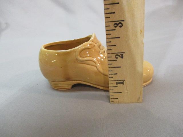 Vintage Ceramic Mans Shoe