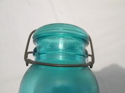Bicentennial Ball Glass Jar Mason Jar