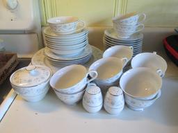 45 Pieces English Garden Fine China