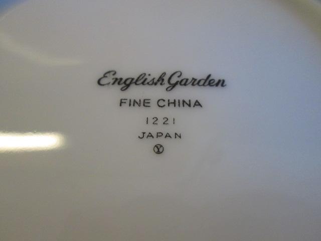 45 Pieces English Garden Fine China