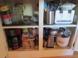 Kitchen Cabinet Contents