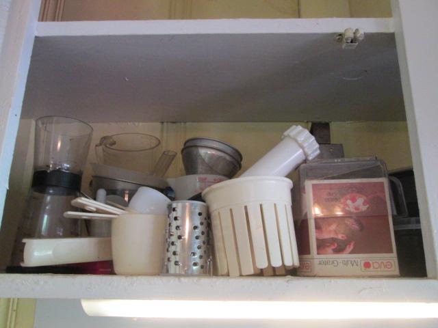 Kitchen Cabinet Contents