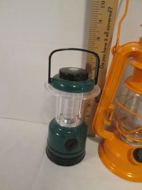 Two Battery Powered Lanterns
