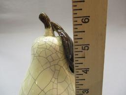 6" Decorative Ceramic Pear