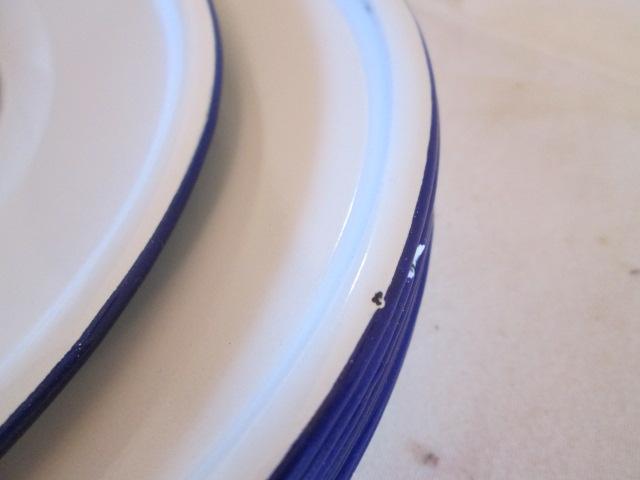 Old Navy Supply Co. and Butterfly Brand Enamel Dinnerware