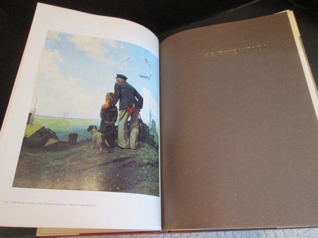 1970 "Norman Rockwell Artist and Illustrator" Coffee Table Book