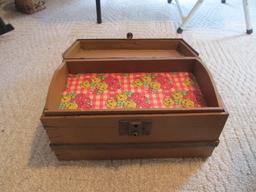 Vintage Painted Doll/Child's Trunk with Removable Tray