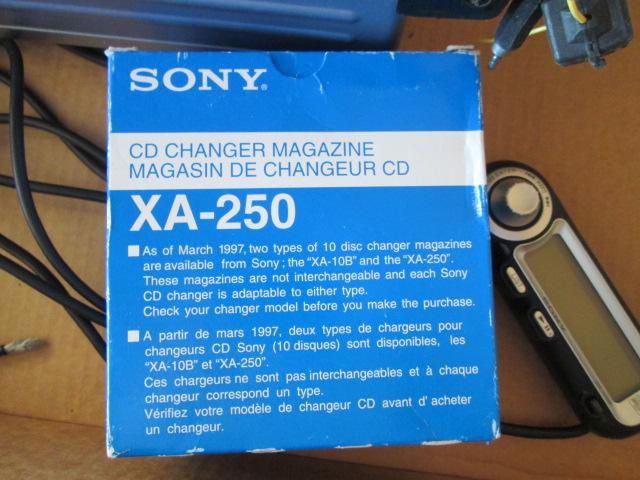 Sony CDX-565MXRF Compact Disc Changer System with Two XA-250 Charger Magazines