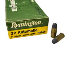 48rds. of .32 AUTO (7.65 ACP) Ammunition