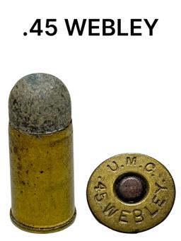 .45 WEBLEY Cartridge