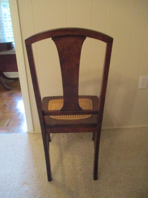 Antique Chair with Caned Seat