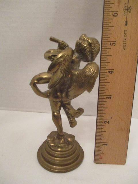Heavy Brass Angel Figure