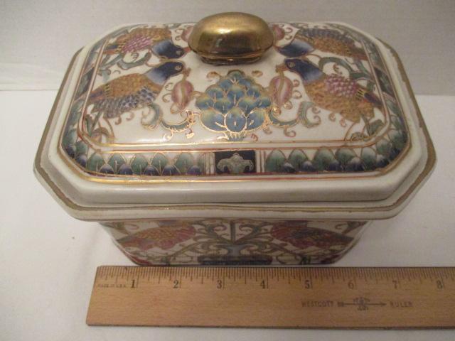 Bombay Oriental Accent Covered Box