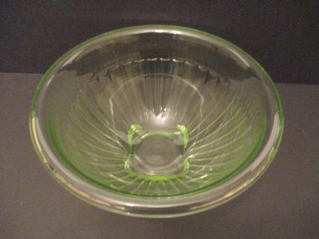 Uranium Glass Mixing Bowl