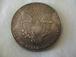 1993 United States 1 Oz Fine Silver Coin