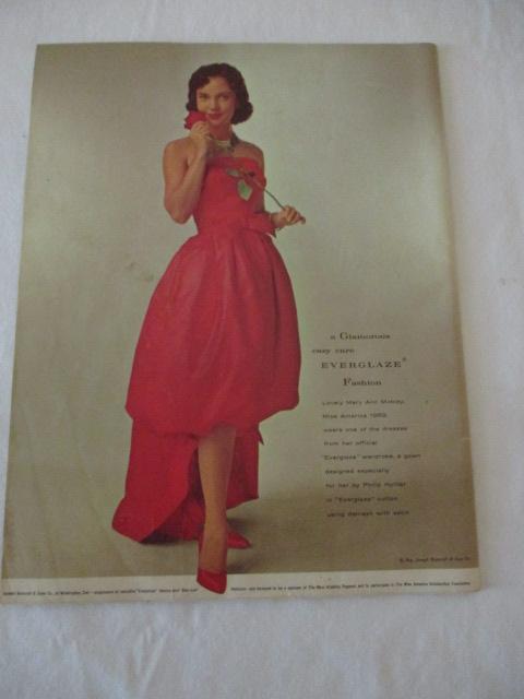 1959 Miss Anderson SC Pageant Program