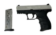Excellent Walther CCP 9mm LUGER Semi-Automatic Stainless Two-Tone Pistol with (2) Magazines
