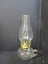 Clear Glass Finger Oil Lamp