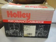 New Old Stock Holley 0-4412 500 CFM Square Flange Manual Choke Universal Carburetor