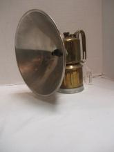 Antique Justrite Brass Carbine Coal Miner's Lamp