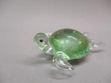 Lenox Glass Sea Turtle 5 1/2"