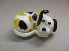 Lenox Glass "Speckles & Spots" Dog Figurine 4 1/2"