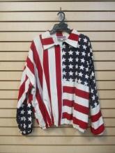 Richlee Co. Flagwear American Flag Jacket - Size XL