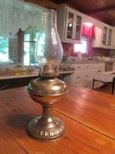 Vintage Scoville Mfg. Hurricane Oil Lamp