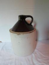 Vintage Brown/White Stoneware Jug