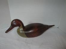 Handpainted Carved Duck Decoy