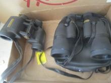 Simmons 10x50 Wide Angle Binocular and Bushnell 7x35 Binoculars