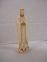 Pre Ban Carved Ivory Madonna Figure
