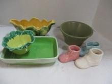 Vintage Pottery Planters-Hull, Haeger, Econo-Line, etc.