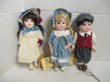 Kingstate Doll Crafter (Lot of 3) Dolls-Jason,Juily,Ann