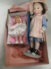 Madame Alexander 'Rebecca & Nurse' Lot of 2 Dolls