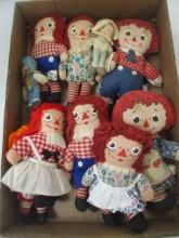 Vintage Andy Ann & Andy Dolls Grouping