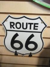 Replica Route 66 Road Sign