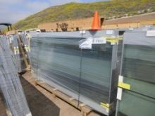 (6) 58.5" x 119" x 2" Laminated Insulated Glass