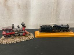 Pair of Train Figures, Mainline model, name in desc. & Composite Train Engine Figure