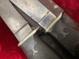 Remington Guthook Knife & Vintage Pair of RUMC RH-28 Knives w/ 4.25 inch blades