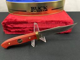 Buck Knife The Battling Bucks 2003 Commemorative Series Knife in Tin Box