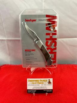 Kershaw 3.5" Wildcat Ridge Steel Folding Blade Lock Back Pocket Knife Model No. 3140WX. NIB. See