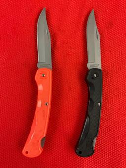 4 pcs Folding Knives. Marble's MR309 & 310. Smith & Wesson CK6ACP & CKLP2CP. NIB. See pics.