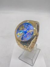 Android automatic AD492 skeleton back 20 jewels watch with beveled "jewel" face - lovely watch