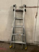 Gorilla Ladders Model GLMPXA-22 Aluminum Multi-Position Ladder, 300 lbs load capacity